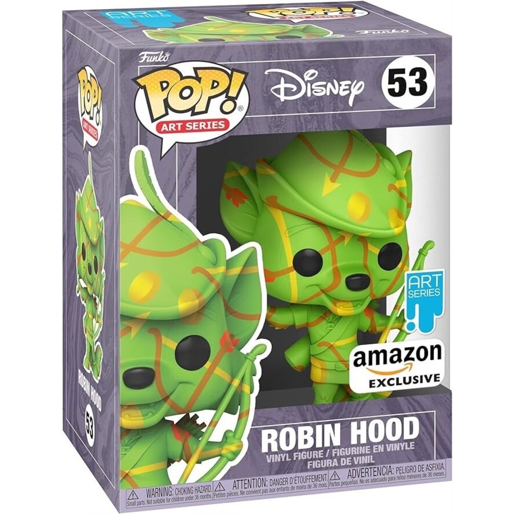 Funko Pop! Disney - Robin Hood #53 - Amazon Exclusive w/Hard Stack Case